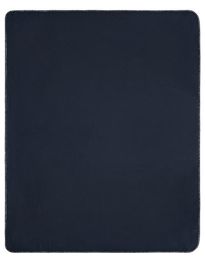 Daiber Fleece Blanket in Navy – mit Firmenlogo individualisierbar