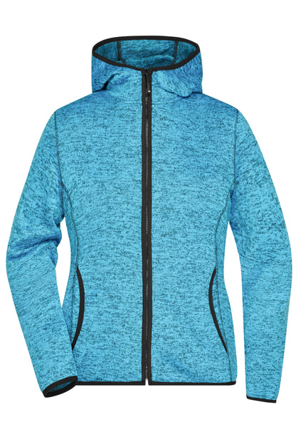 Ladies´ Knitted Fleece Hoody