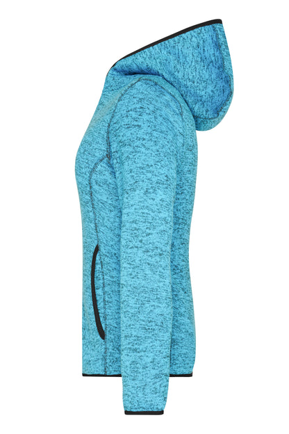 Ladies´ Knitted Fleece Hoody