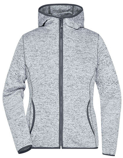Ladies´ Knitted Fleece Hoody