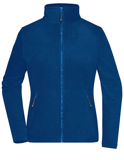 Daiber Ladies´ Fleece Jacket in Royal – mit Firmenlogo individualisierbar