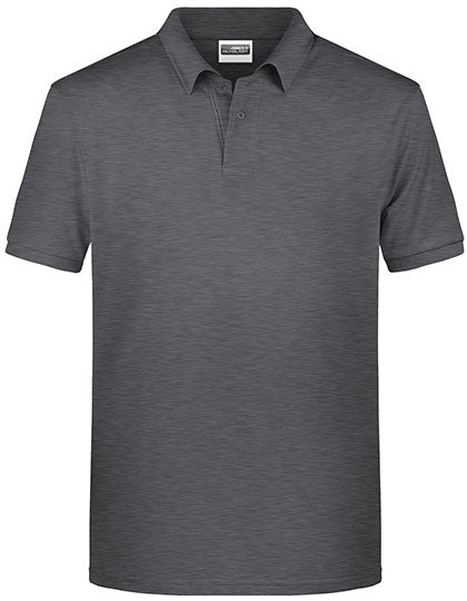 Klassisches Polo-Shirt aus Bio-Baumwolle von Daiber – Produkt- und Farbansicht für Textildruck und Stickerei