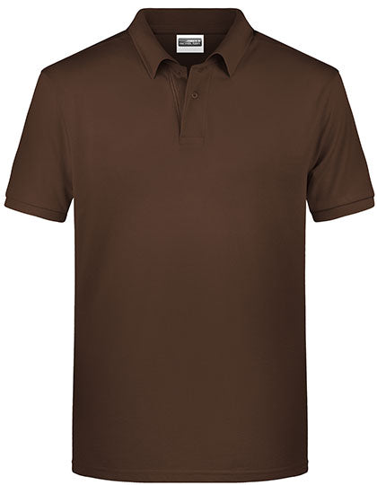 Klassisches Polo-Shirt aus Bio-Baumwolle von Daiber – Produkt- und Farbansicht für Textildruck und Stickerei