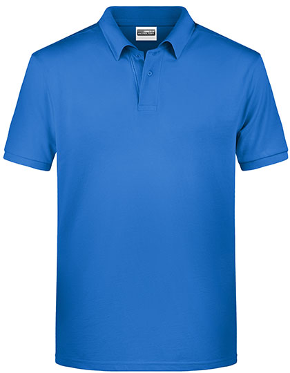Klassisches Polo-Shirt aus Bio-Baumwolle von Daiber – Produkt- und Farbansicht für Textildruck und Stickerei