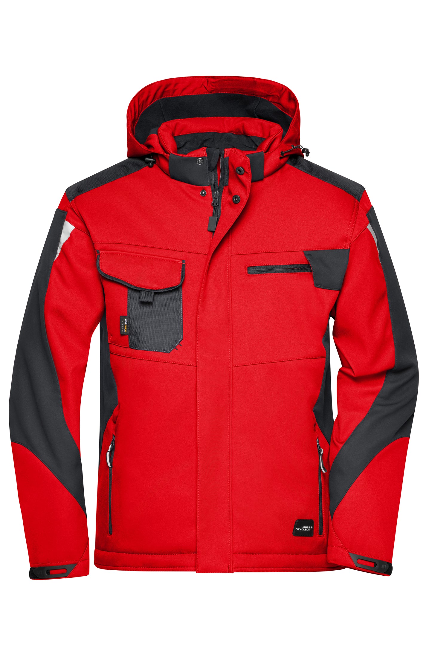 Professionelle Softshell-Jacke mit Fleece-Innenfutter