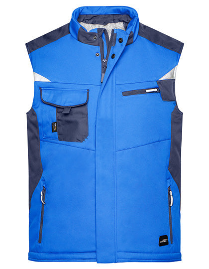 Daiber Craftsmen Softshell Vest -STRONG- JN825 in Royal