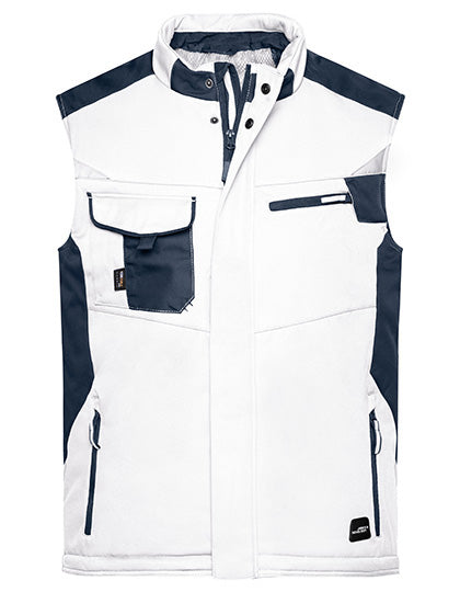 Daiber Craftsmen Softshell Vest -STRONG- JN825 in White