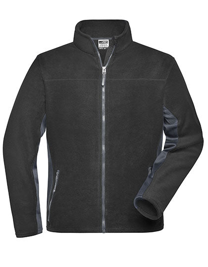 Daiber Men´s Workwear Fleece Jacket -STRONG- JN842 in Black
