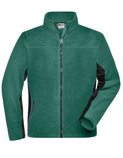 Daiber Men´s Workwear Fleece Jacket -STRONG- JN842 in Dark Green