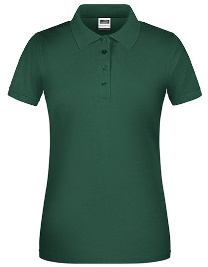 Strapazierfähiges Bio-Baumwolle-Polo für Berufseinsatz von Daiber – Produkt- und Farbansicht für Textildruck und Stickerei