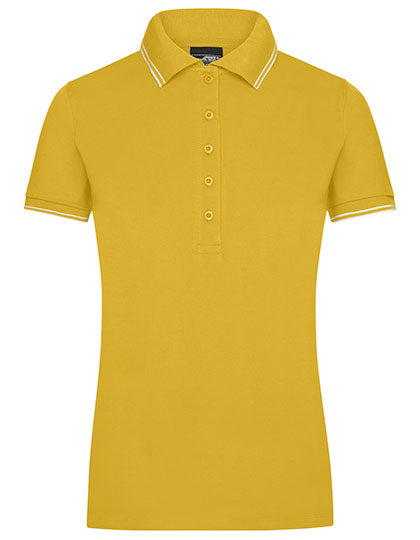 Elegantes Polo in Elastischer Piqué-Qualität von Daiber – Produkt- und Farbansicht für Textildruck und Stickerei