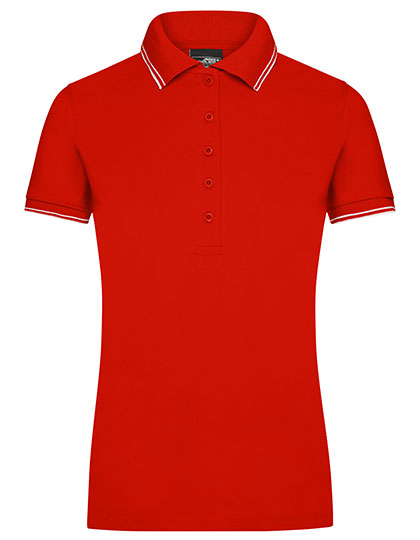Elegantes Polo in Elastischer Piqué-Qualität von Daiber – Produkt- und Farbansicht für Textildruck und Stickerei
