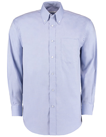 Kustom Kit Men´s Classic Fit Premium Oxford Shirt Long Sleeve K105 in Light Blue