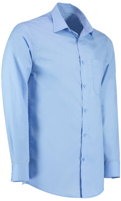 Men´s Tailored Fit Poplin Shirt Long Sleeve