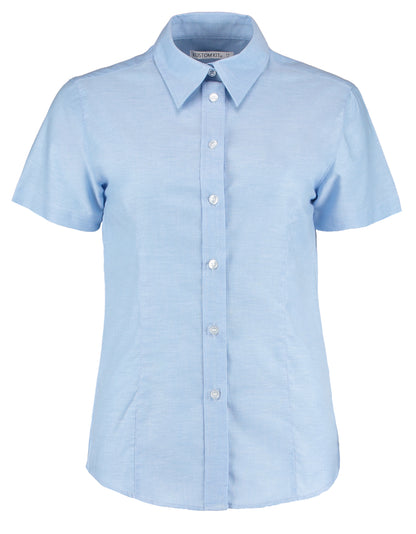Women´s Tailored Fit Workwear Oxford Shirt Short Sleeve