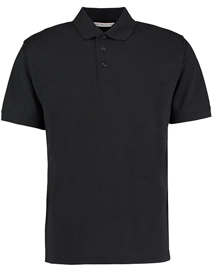 Kustom Kit Classic Fit Klassic Superwash® 60° Polo K403 in Black