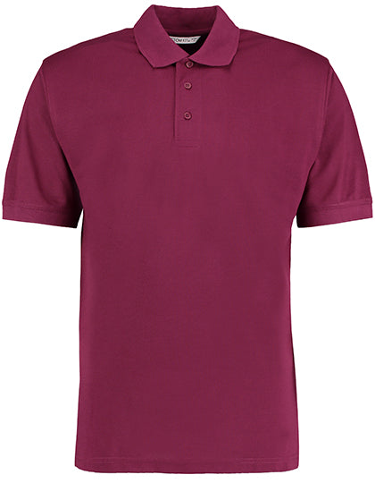 Kustom Kit Classic Fit Klassic Superwash® 60° Polo K403 in Burgundy
