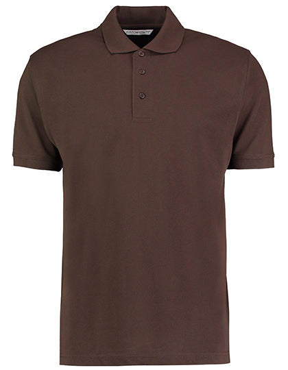 Kustom Kit Classic Fit Klassic Superwash® 60° Polo K403 in Chocolate