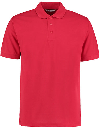 Kustom Kit Classic Fit Klassic Superwash® 60° Polo K403 in Red