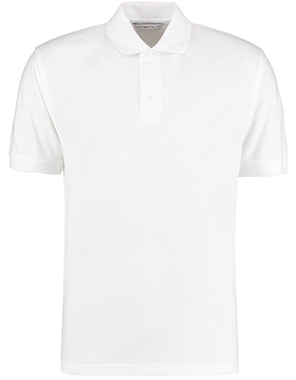 Kustom Kit Classic Fit Klassic Superwash® 60° Polo K403 in White