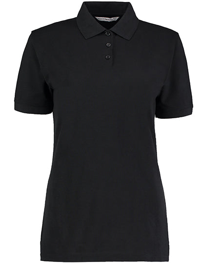 Kustom Kit Women´s Classic Fit Klassic Superwash® 60° Polo K703 in Black