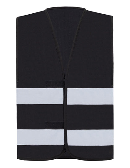 Korntex Functional Hi-Vis Safety Vest Dortmund KX100 in Black