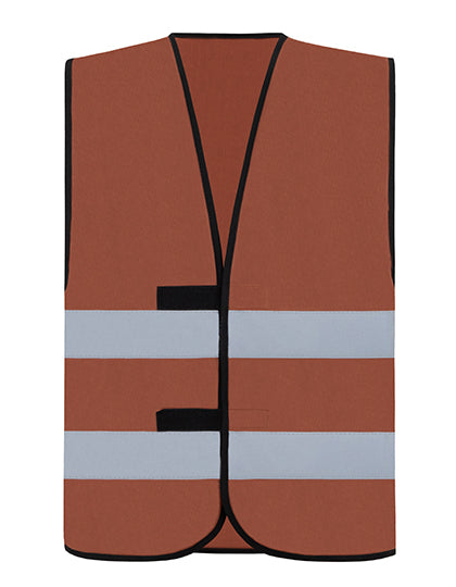 Korntex Functional Hi-Vis Safety Vest Dortmund KX100 in Maroon