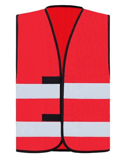 Korntex Functional Hi-Vis Safety Vest Dortmund KX100 in Red