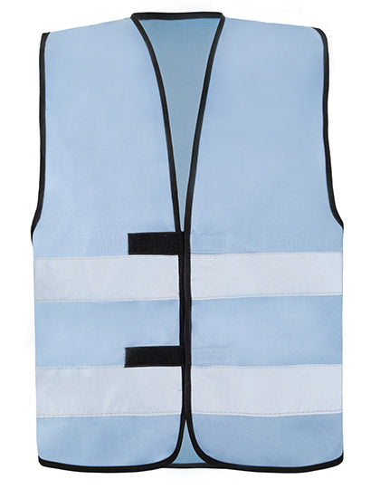 Korntex Functional Hi-Vis Safety Vest Dortmund KX100 in Sky Blue