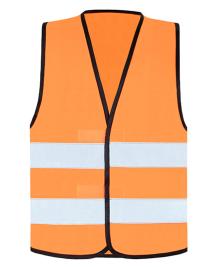 Korntex Warnweste Wolfsburg in Signal Orange – mit Firmenlogo individualisierbar