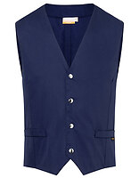 Karlowsky Herren-Serviceweste Kai in Navy (ca. Pantone 533C) – mit Firmenlogo individualisierbar