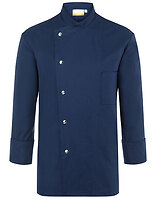 Karlowsky Herren-Kochjacke Lars in Navy (ca. Pantone 533C) – mit Firmenlogo individualisierbar