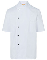 Karlowsky Herren-Kochjacke Gustav in White – mit Firmenlogo individualisierbar