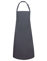Karlowsky Latzschürze Basic mit Schnalle in Anthracite (ca. Pantone 7540C) – mit Firmenlogo individualisierbar
