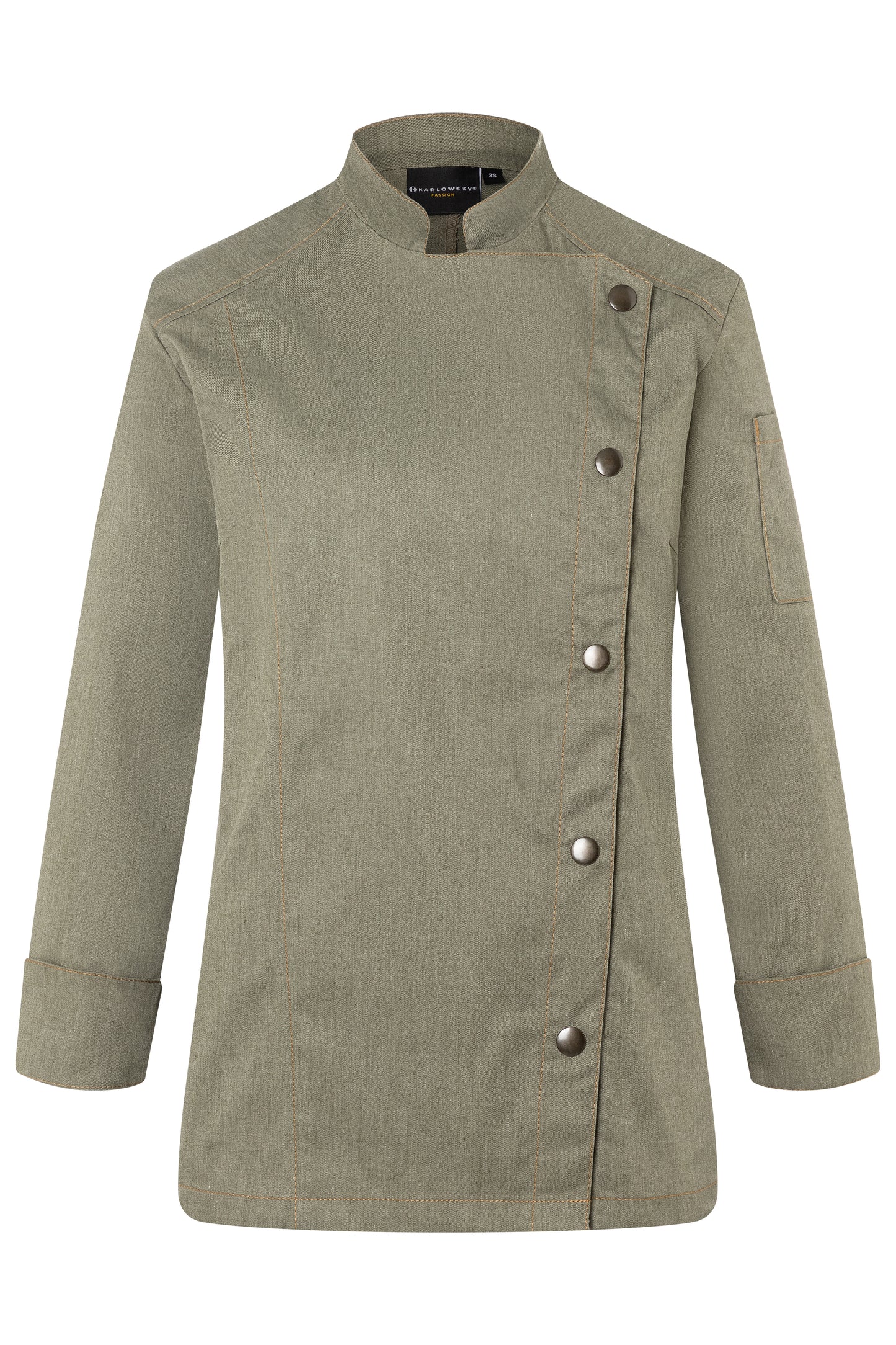 Damen Kochjacke Jeans-Style