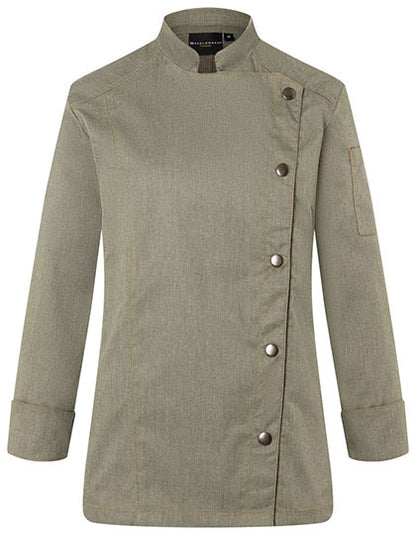 Damen Kochjacke Jeans-Style