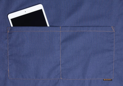 Latzschürze Jeans-Style mit Tasche