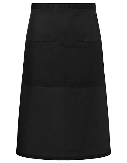 Bistroschürze Basic mit Tasche von Karlowsky – Produkt- und Farbansicht für Textildruck und Stickerei