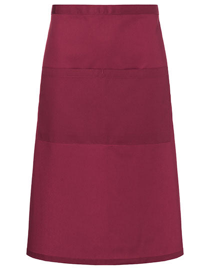 Bistroschürze Basic mit Tasche von Karlowsky – Produkt- und Farbansicht für Textildruck und Stickerei
