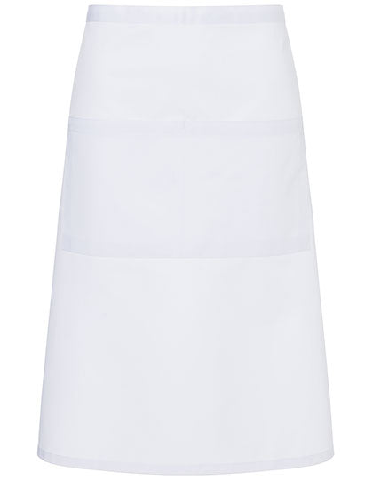 Bistroschürze Basic mit Tasche von Karlowsky – Produkt- und Farbansicht für Textildruck und Stickerei