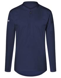 Karlowsky Damen-Arbeitsshirt Performance in Navy – mit Firmenlogo individualisierbar