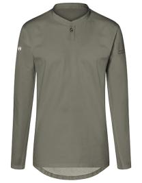 Karlowsky Damen-Arbeitsshirt Performance in Sage (ca. Pantone 416C) – mit Firmenlogo individualisierbar