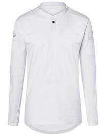 Karlowsky Damen-Arbeitsshirt Performance in White – mit Firmenlogo individualisierbar
