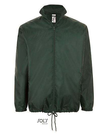 SOL´S Shift Windbreaker in Forest Green – mit Firmenlogo individualisierbar