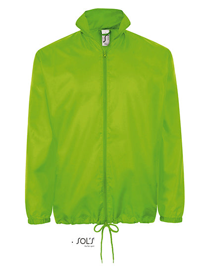 SOL´S Shift Windbreaker in Lime – mit Firmenlogo individualisierbar