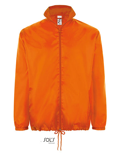 SOL´S Shift Windbreaker in Orange – mit Firmenlogo individualisierbar