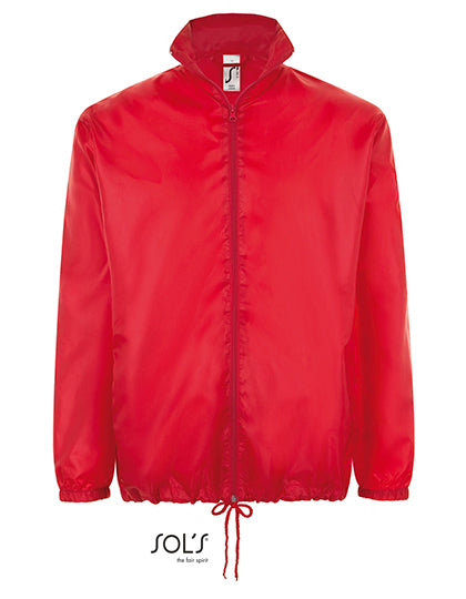 SOL´S Shift Windbreaker in Red – mit Firmenlogo individualisierbar