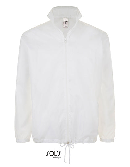 SOL´S Shift Windbreaker in White – mit Firmenlogo individualisierbar