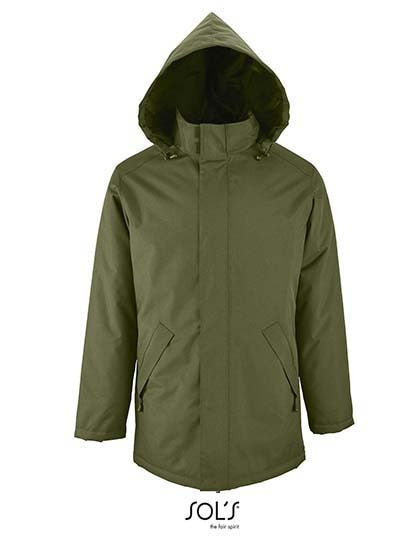 SOL´S Unisex Jacket With Padded Lining Robyn in Forest Green – mit Firmenlogo individualisierbar
