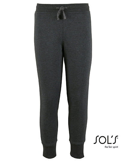 Kids´ Slim Fit Jogging Pants Jake von SOL´S – Produkt- und Farbansicht für Textildruck und Stickerei